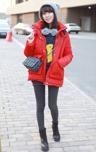 羽絨服怎么搭配好看 羽絨服居然也能這樣美