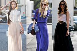 波西米亞風(fēng)長(zhǎng)裙搭配 讓你盡顯仙女范兒