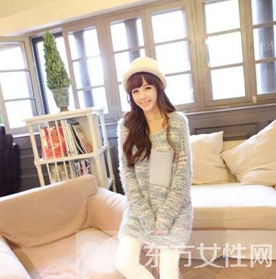 春季馬海毛毛衣搭配 不僅御寒還狂凹造型