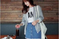 牛仔裙怎么穿才好看 這幾種搭配學起來