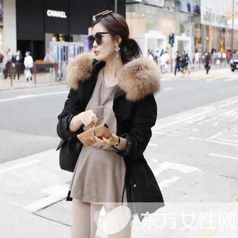 中長款棉衣外套這樣搭 讓你立馬變身街頭潮人