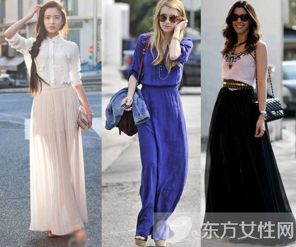 波西米亞風(fēng)長(zhǎng)裙搭配 讓你盡顯仙女范兒