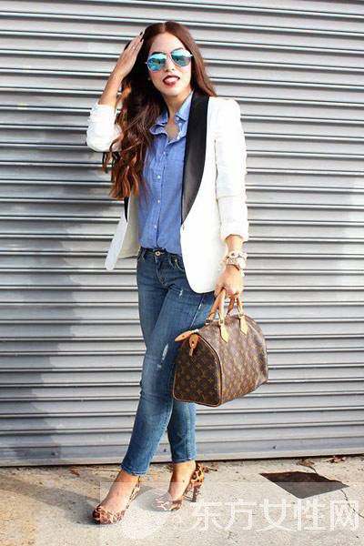 矮個子女生西裝搭配法 時尚達人教你穿出女王范兒