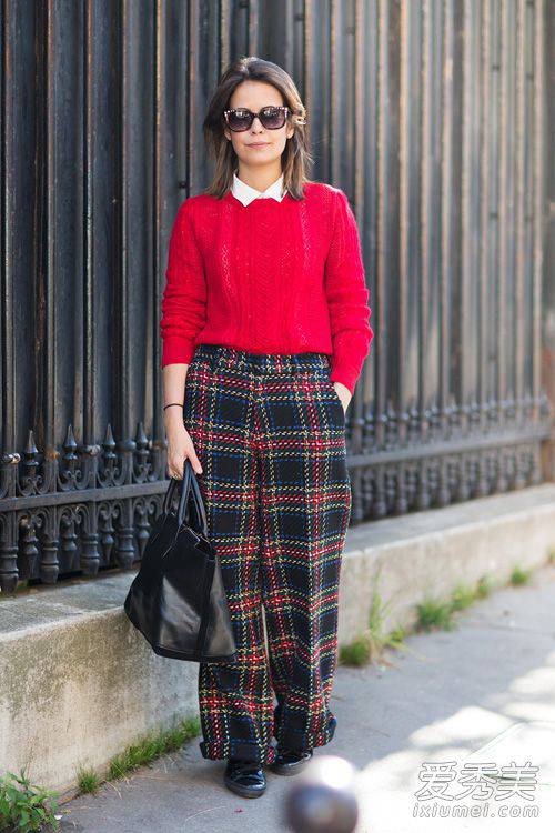 毛衣搭襯衫 適合春天的小清新搭配