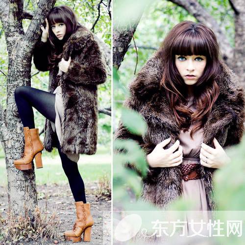 時尚皮草外套搭配法 別讓你的高檔貨成了地攤貨