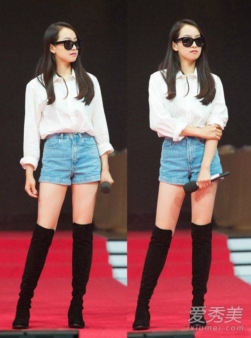 宋茜身材好又會穿 趕緊學她的早春穿衣經(jīng)