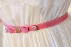 夏季連衣裙腰帶的系法 教你如何系出小蠻腰