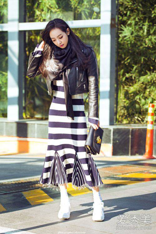 宋茜身材好又會穿 趕緊學她的早春穿衣經(jīng)