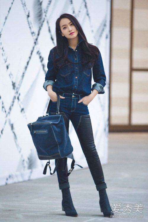 宋茜身材好又會穿 趕緊學她的早春穿衣經(jīng)