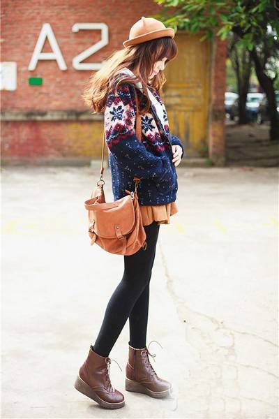 秋季毛衣復(fù)古風(fēng)搭配 這么穿你也是時(shí)尚達(dá)人