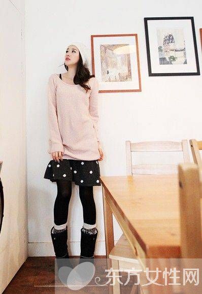 春季時(shí)尚長(zhǎng)衫搭配美裙 讓你變身萬(wàn)人迷