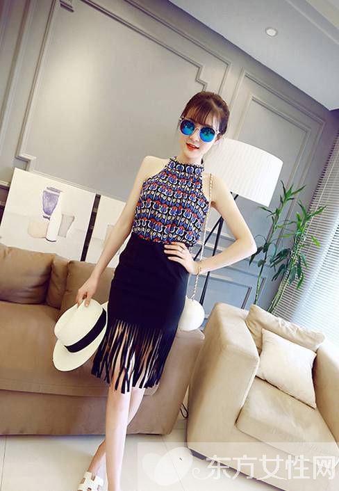 流蘇裙到底有多美 她們穿給你看