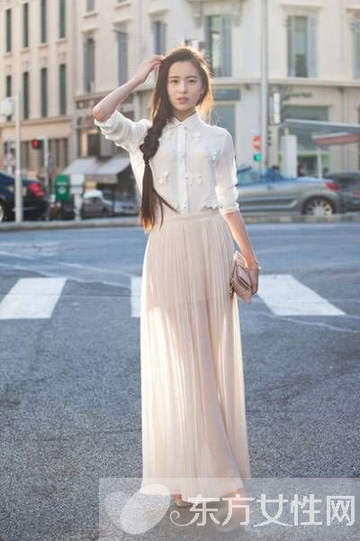 波西米亞風(fēng)長(zhǎng)裙搭配 讓你盡顯仙女范兒