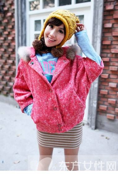 女生冬季卡哇伊衣服搭配 怎么看都超級cute