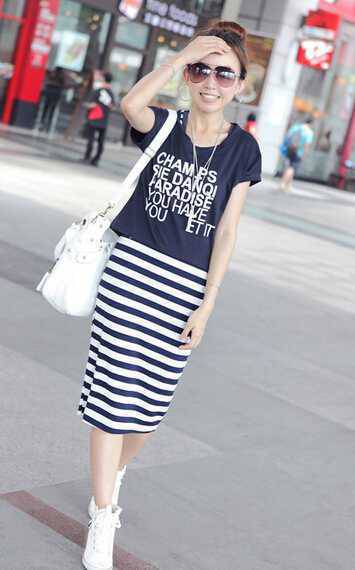 胖妹妹夏裝穿衣搭配法 這樣穿讓你顯瘦又好看