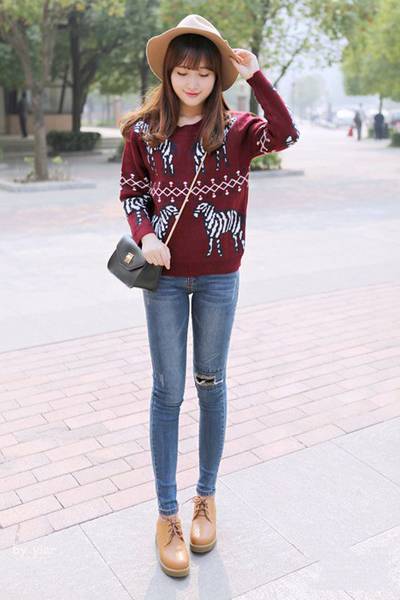 秋季毛衣搭配推薦 街拍達(dá)人都愛這么穿