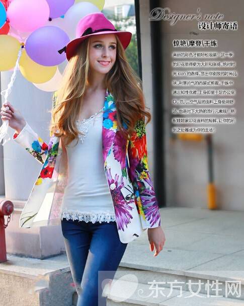 2016時尚春裝小外套 簡約修身小西裝超顯氣質(zhì)