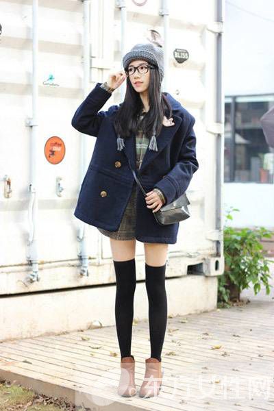 冬季日系學院風搭配 輕松穿出減齡范兒