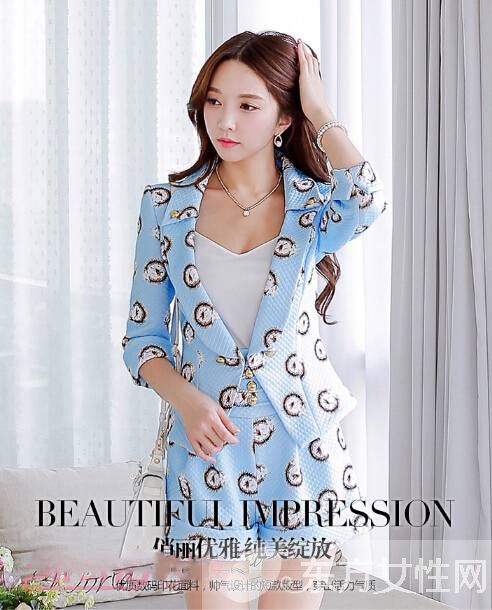 2016時尚春裝小外套 簡約修身小西裝超顯氣質(zhì)