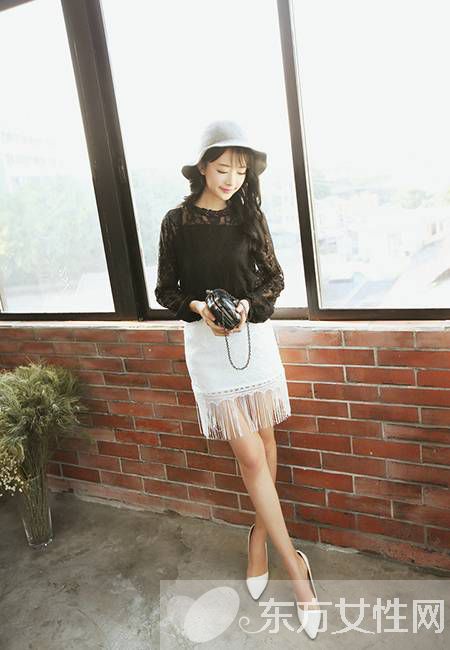 流蘇裙到底有多美 她們穿給你看
