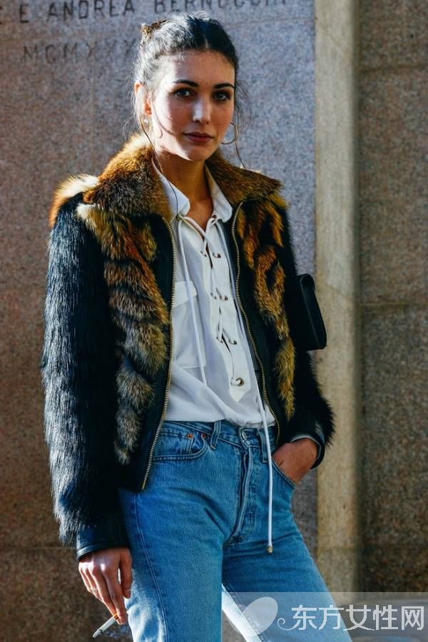 冬季時(shí)尚皮草大衣街拍 教你如何氣質(zhì)十足