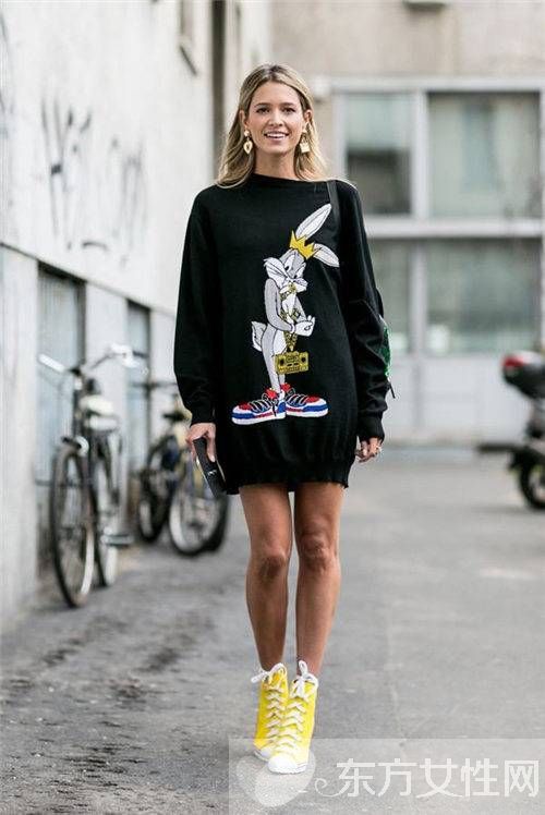 冬季時尚花色毛衣搭配 學著這樣穿準沒錯