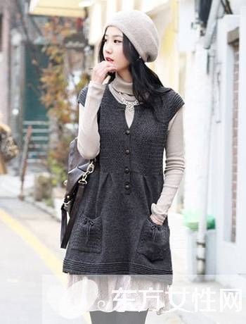 冬天裙子時尚搭配經 外套+冬裙讓你美美過冬