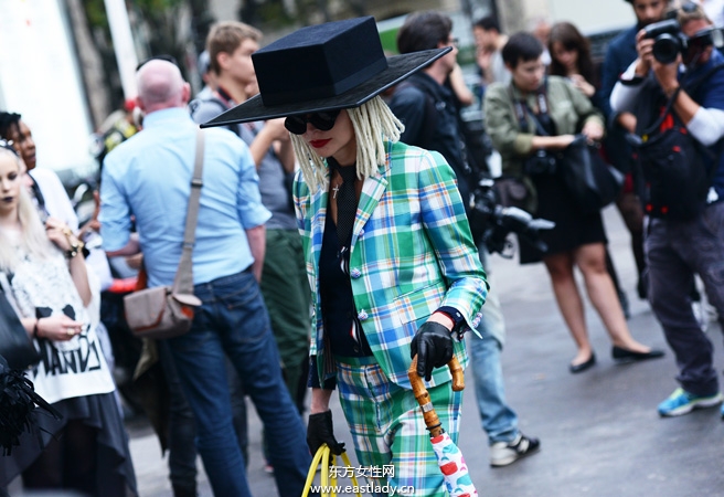 2014春夏巴黎時裝周街拍集錦