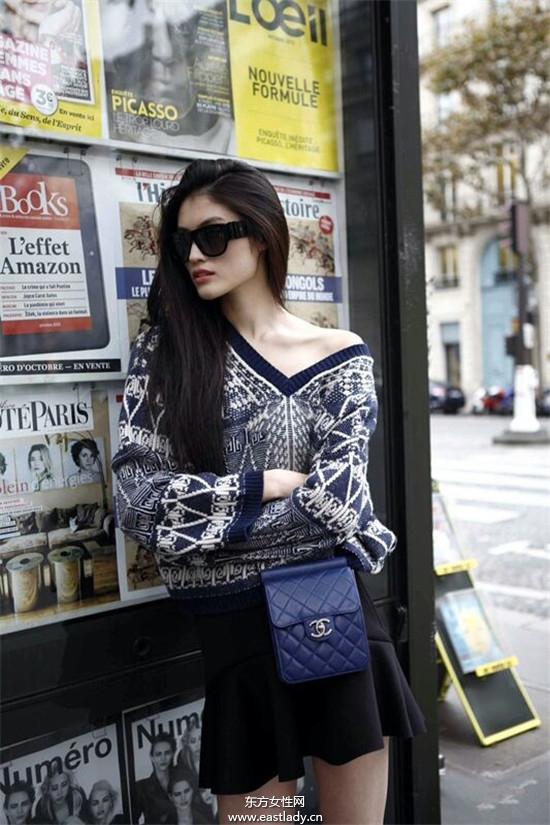 中國(guó)超模何穗街拍寫(xiě)真