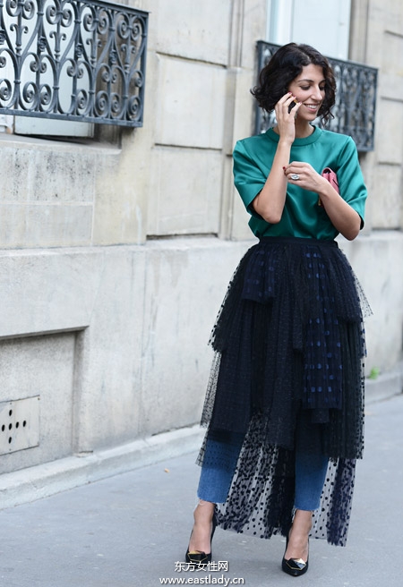 2014春夏巴黎時裝周街拍集錦