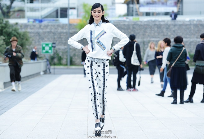 2014春夏巴黎時裝周街拍集錦