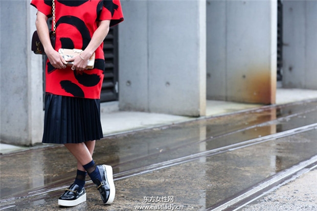 2014年澳大利亞悉尼時裝周看時尚達人街拍秀