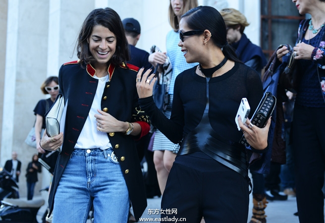 2014春夏巴黎時裝周街拍集錦