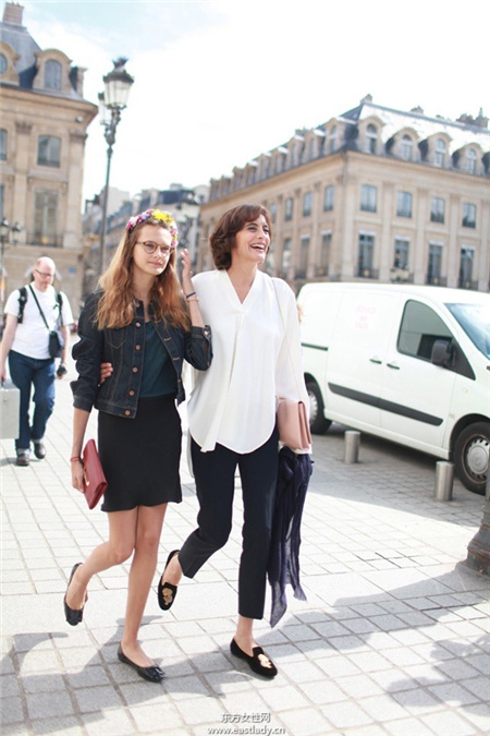 巴黎高定時裝周2014年秋冬街拍集錦