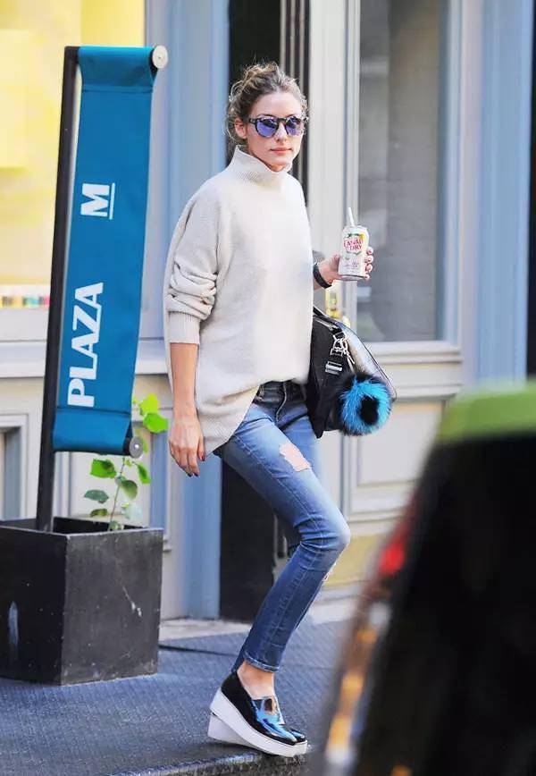 看時尚界名模街拍 教你如何穿好白色小清新