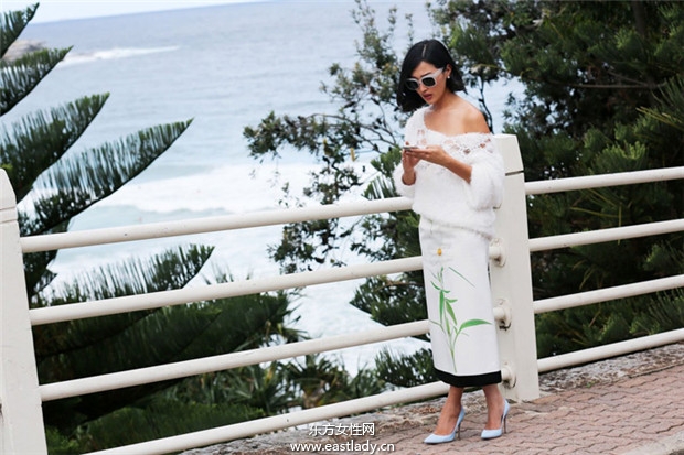 2014年澳大利亞悉尼時裝周看時尚達人街拍秀