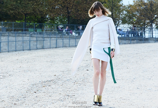 2014春夏巴黎時裝周街拍集錦