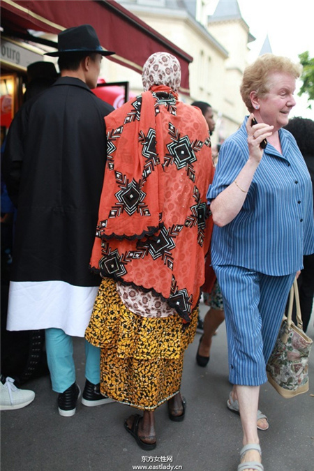 巴黎高定時裝周2014年秋冬街拍集錦