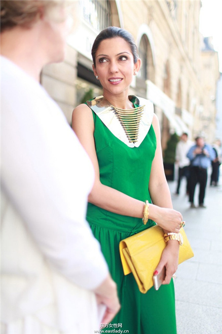 巴黎高定時裝周2014年秋冬街拍集錦