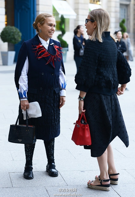 2014春夏巴黎時裝周街拍集錦