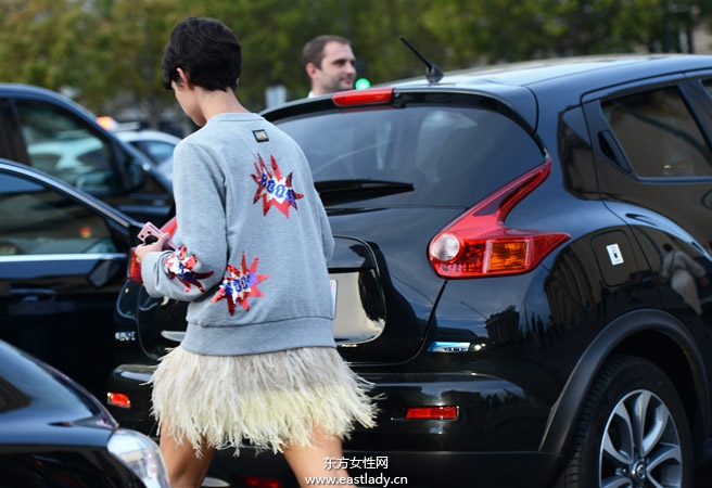 2014春夏巴黎時裝周街拍集錦