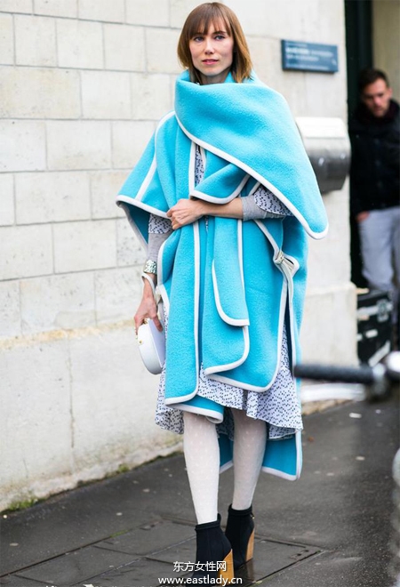 2014巴黎高定時(shí)裝周歐美達(dá)人街拍秀