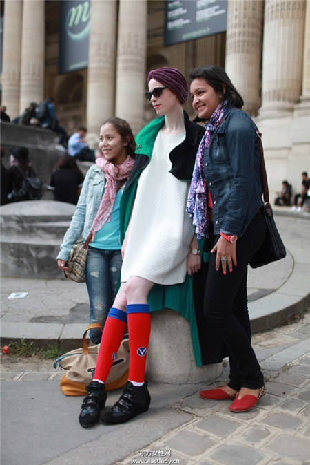 巴黎高定時(shí)裝周2014年秋冬街拍集錦