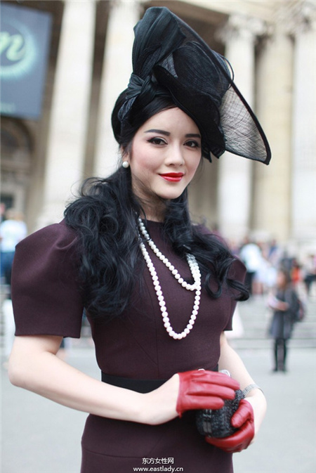 巴黎高定時(shí)裝周2014年秋冬街拍集錦