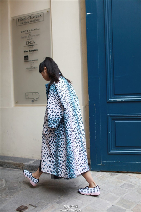 巴黎高定時裝周2014年秋冬街拍集錦