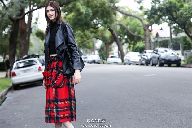 2014年澳大利亞悉尼時裝周看時尚達人街拍秀