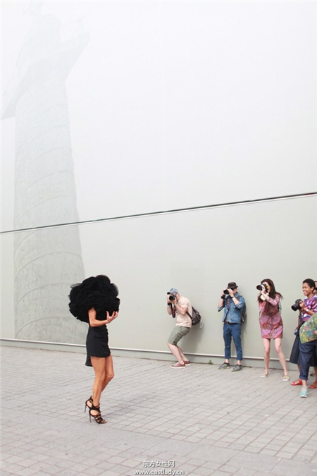 巴黎高定時裝周2014年秋冬街拍集錦