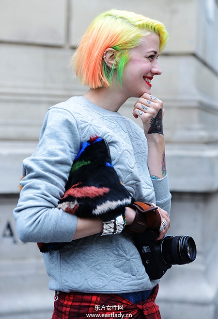 2014春夏巴黎時裝周街拍集錦