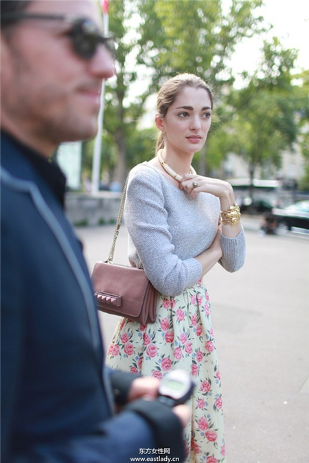 巴黎高定時(shí)裝周2014年秋冬街拍集錦