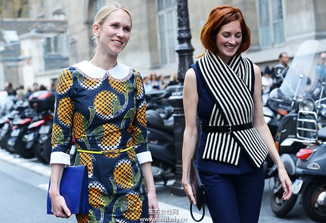 2014春夏巴黎時裝周街拍集錦